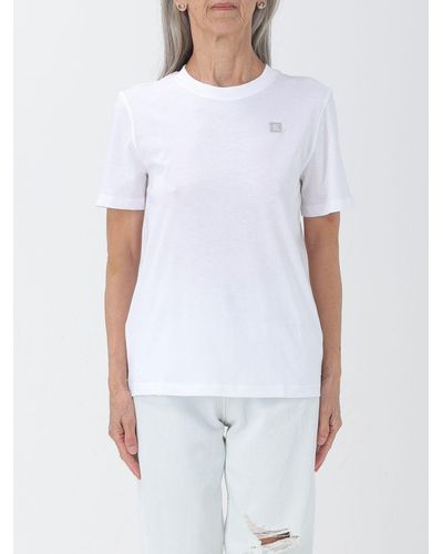 Ck Jeans T-shirt in jersey rigenerato - Bianco