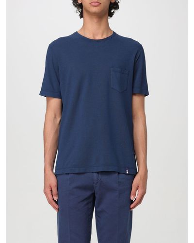 Drumohr T-shirt - Bleu