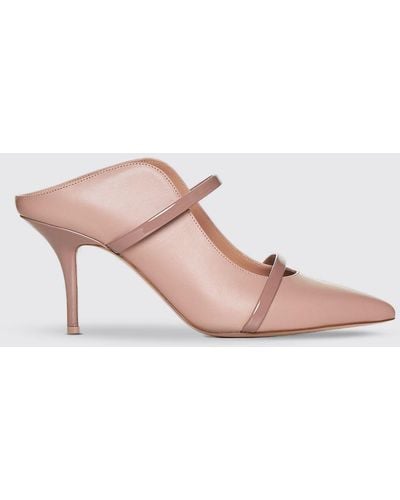 Malone Souliers Sandales plates - Rose