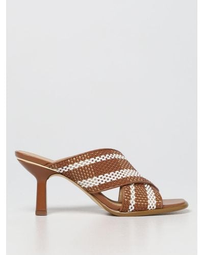 Michael Kors Michael Mules In Synthetic Leather - Multicolour