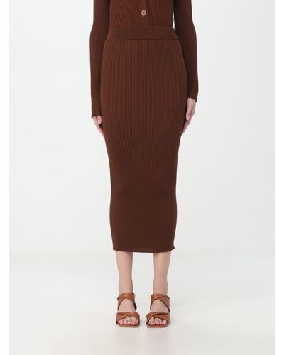 Semicouture Skirt - Brown