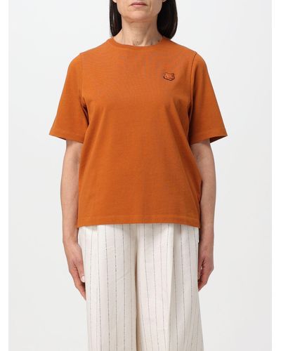Maison Kitsuné T-shirt basic - Arancione
