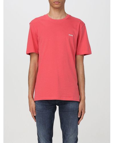 HUGO Camiseta - Rojo