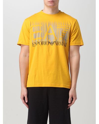 EA7 Camiseta - Amarillo