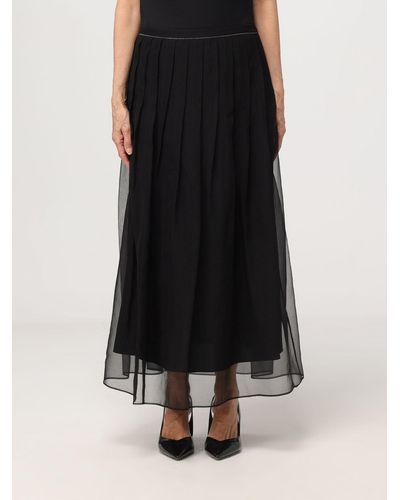 Brunello Cucinelli Skirt - Black