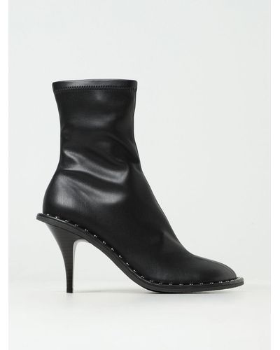 Stella McCartney Flat Ankle Boots - Black