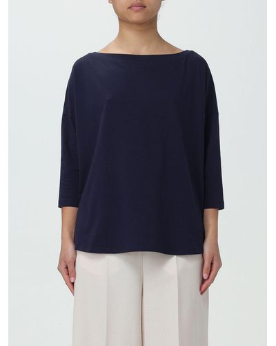 Snobby Sheep T-shirt in cotone stretch - Blu