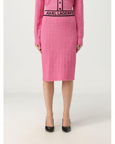 Karl Lagerfeld Skirt - Pink