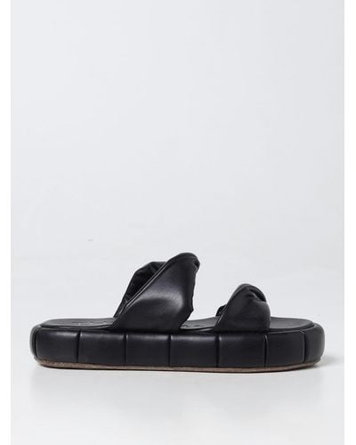 THEMOIRÈ Flat Sandals Themoirè - Black