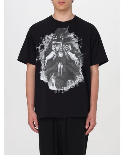 Yohji Yamamoto T-shirt - Schwarz