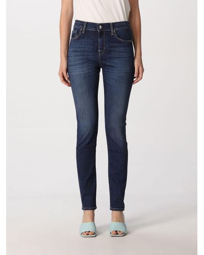 Jacob Cohen Jeans in denim washed - Blu