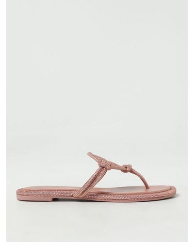Tory Burch Flat Sandals - Pink