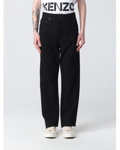KENZO Jeans in cotone stretch - Nero