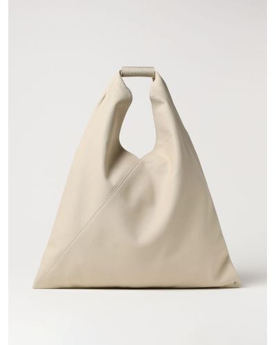 MM6 by Maison Martin Margiela Tote Bags - Natural