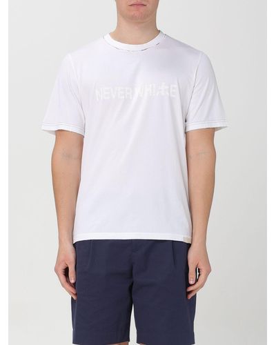Premiata T-shirt in cotone con logo - Bianco