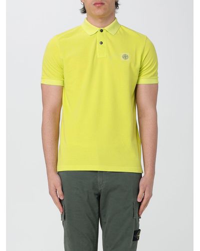 Stone Island Polo Shirt - Yellow