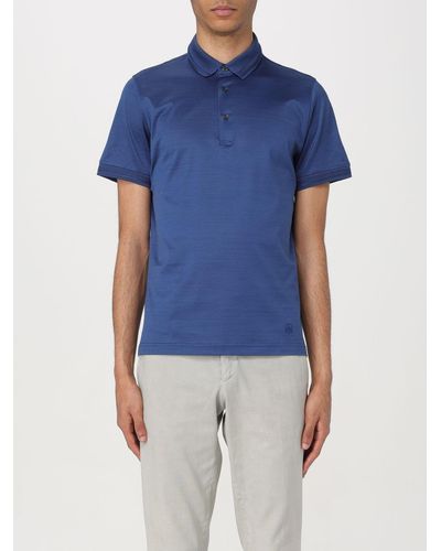 Corneliani Polo Shirt - Blue