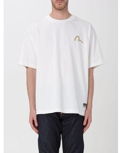 Evisu T-shirt in cotone - Bianco