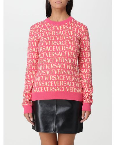 Versace Pull - Rouge