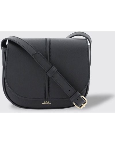 A.P.C. Crossbody Bags - Grey