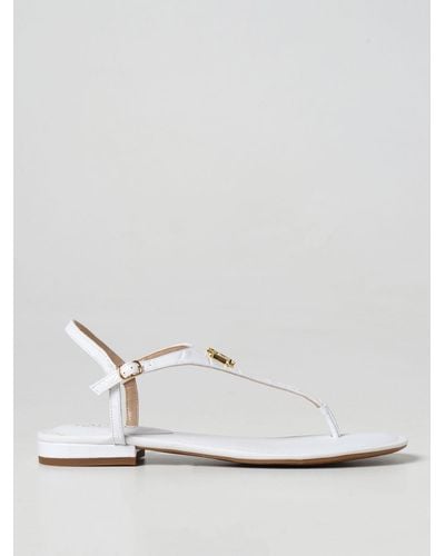 Lauren by Ralph Lauren Flat Sandals - White