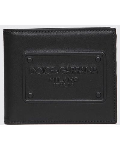 Dolce & Gabbana Portafoglio con placca - Bianco