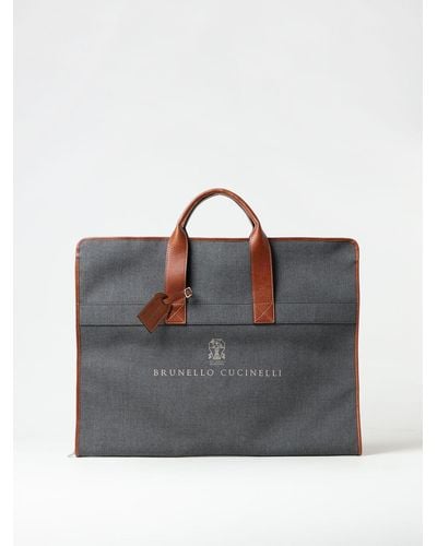 Brunello Cucinelli Travel Bag - Blue