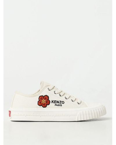 KENZO Sneakers in canvas - Bianco