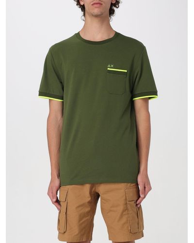 Sun 68 T-shirt - Vert