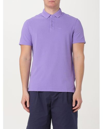 Armani Exchange Polo Shirt - Purple