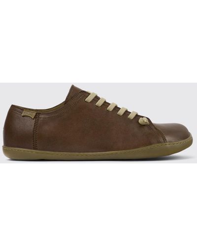 Camper Brogue Shoes - Brown
