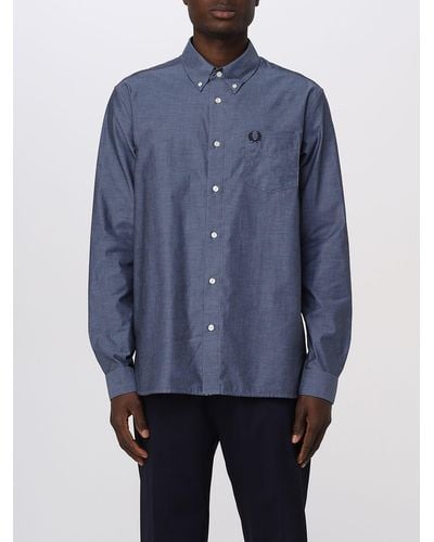 Fred Perry Shirt - Blue