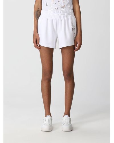 EA7 Shorts - Weiß