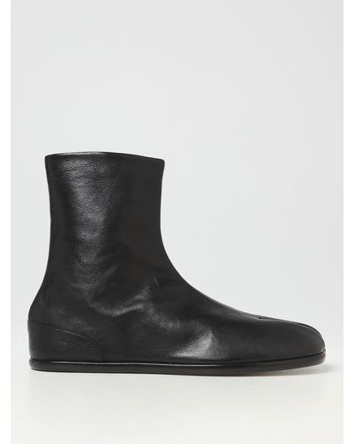 Maison Margiela Stivaletto Tabi in pelle - Nero