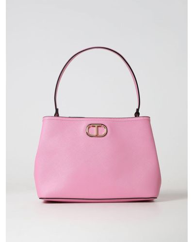 Twin Set Shoulder Bag - Pink