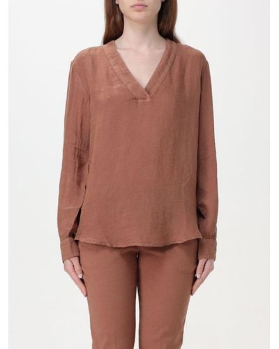 120% Lino Shirt - Brown
