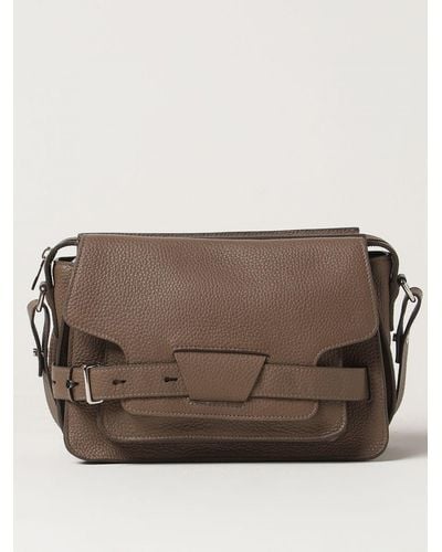 Proenza Schouler Beacon Bag In Grained Leather - Brown