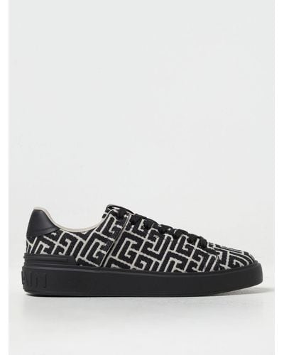 Balmain B-court monogram sneakers - Nero