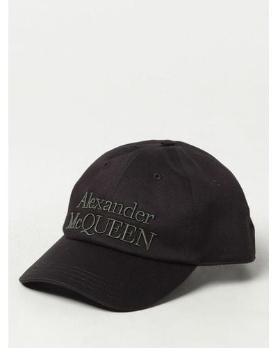 Alexander McQueen Chapeau - Noir