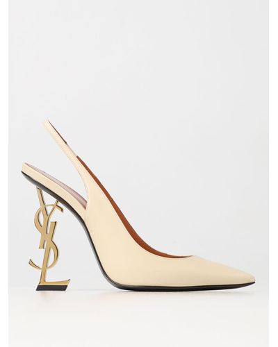 Saint Laurent High Heel Shoes Woman - Metallic