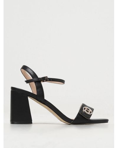 Twin Set Heeled Sandals - Black