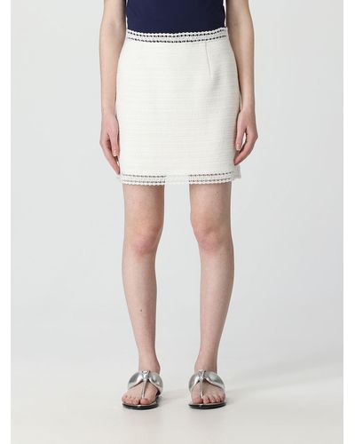 Alberta Ferretti Falda - Blanco