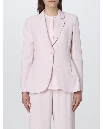 Vestes sport, blazers et vestes de tailleur Emporio Armani pour femme |  Réductions en ligne jusqu'à 84 % | Lyst