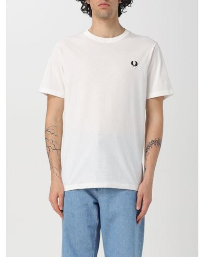 Fred Perry T-shirt - Blanc
