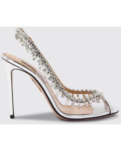 Aquazzura Heeled Sandals - White