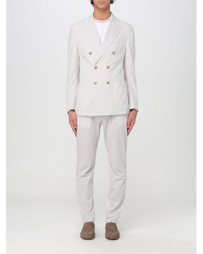 Eleventy Anzug - Weiß