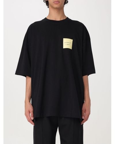Vetements T-shirt Post-it in cotone - Nero
