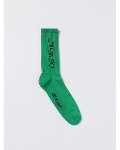 Off-White c/o Virgil Abloh Calcetines Mid Bookish - Verde