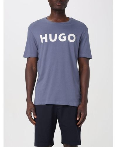 HUGO Camiseta - Azul