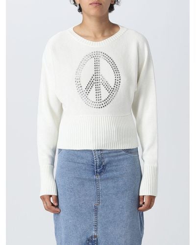 Moschino Jeans Sweater - White